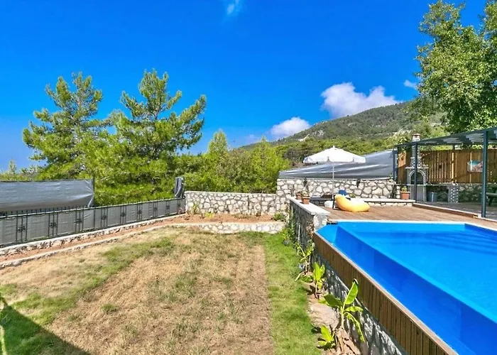 Villa İslamlar 1 Bedroom Secluded With Private Pool Hot Tub Kalkan