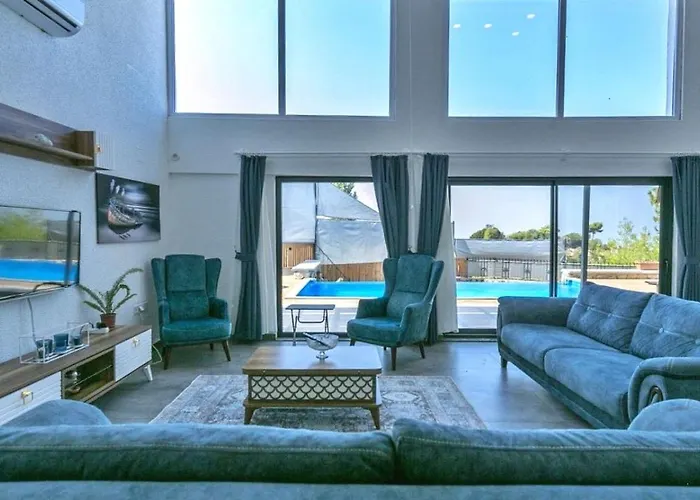 İslamlar 1 Bedroom Secluded With Private Pool Hot Tub Kalkan