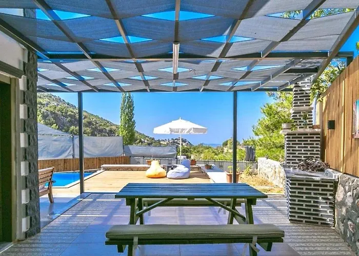 İslamlar 1 Bedroom Secluded With Private Pool Hot Tub Kalkan